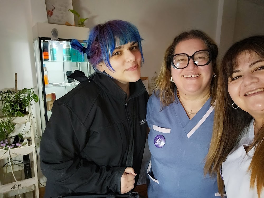 Equipo de Aliciá Ledesma masajista